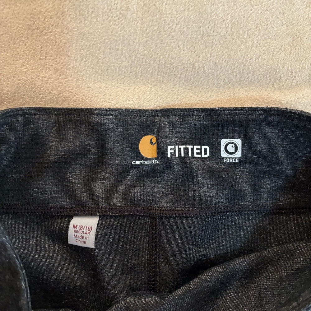Carhartt Women's Force Fitted Midweight Utility Leggings size medium - Picture 2 of 3